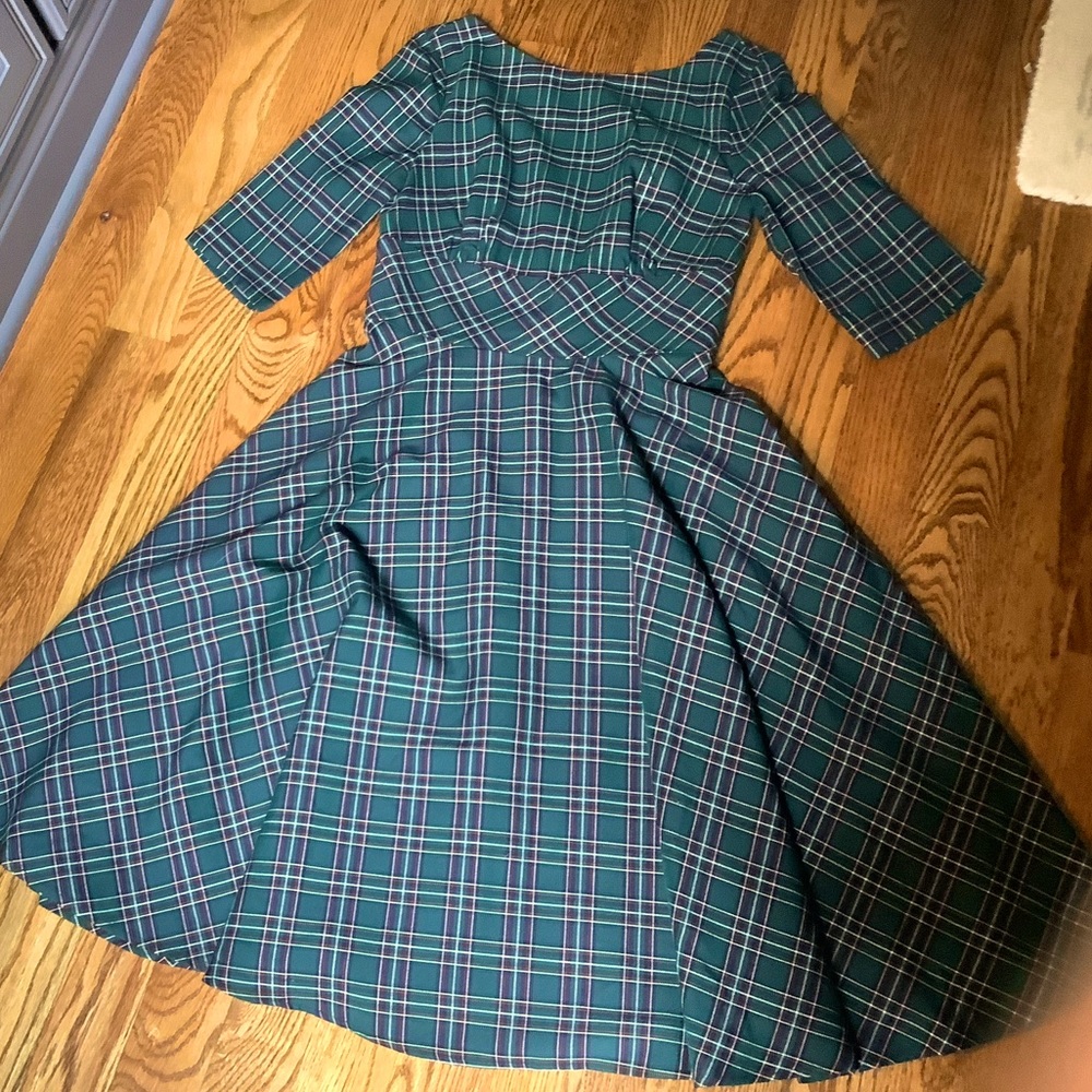 Stunning Tartan Dress Size 8